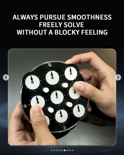 Image of QiYi Clock, expected to be an excellent clock, just £24 from speedcubing.org