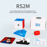 MoYu MoFang JiaoShi RS2M magnetic 2x2x2 speedcube cube twisty puzzle toy