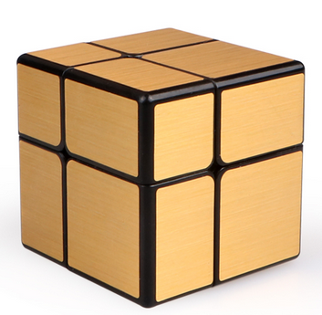 QiYi 2x2x2 Mirror Cube Gold speedcube toy UK STOCK | speedcubing.org