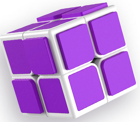 QiYi OS Cube Purple 2x2x2 speedcube puzzle UK STOCK | speedcubing.org