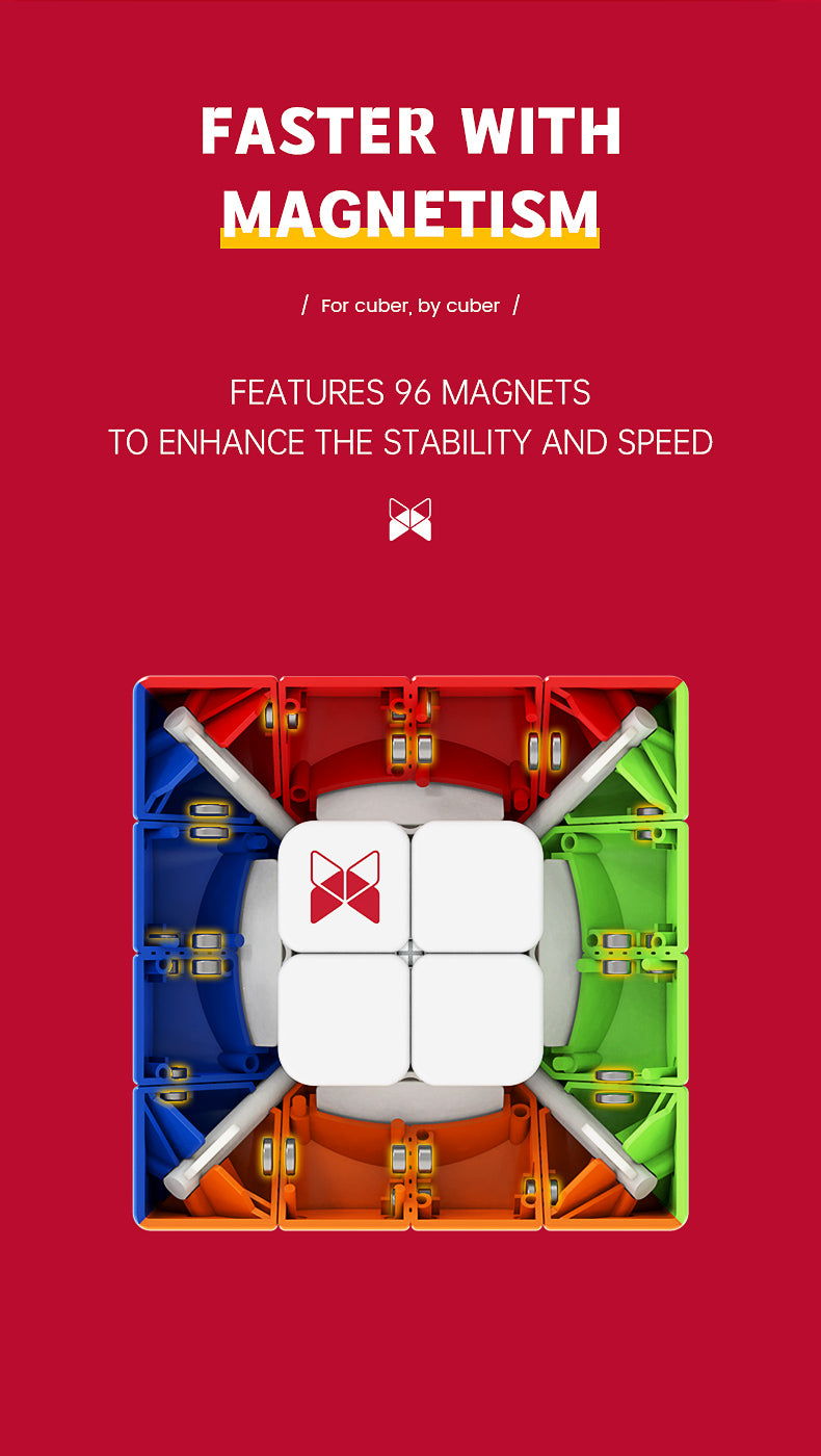 QiYi XMan Ambition 4x4x4 magnetic speedcube UK STOCK | speedcubing.org