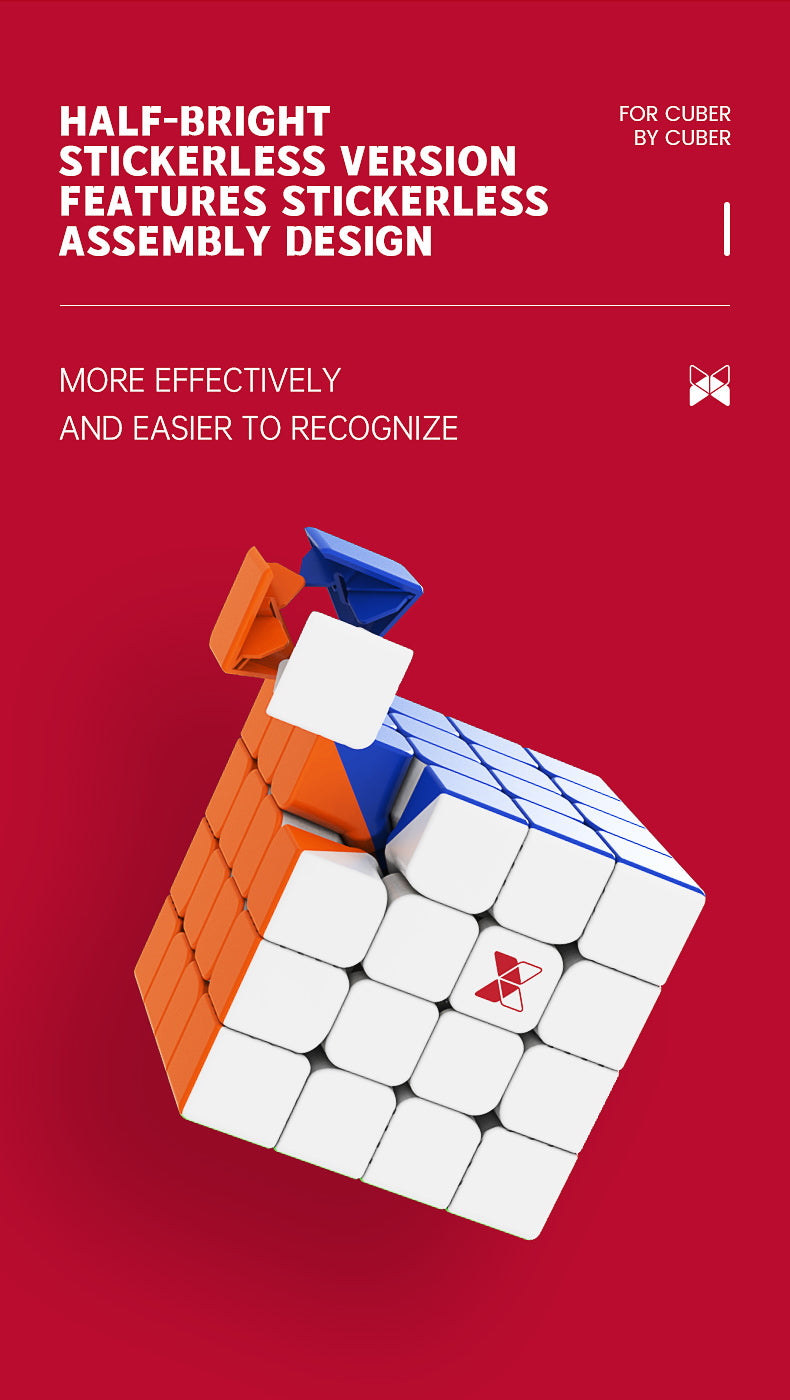 QiYi XMan Ambition 4x4x4 magnetic speedcube UK STOCK | speedcubing.org