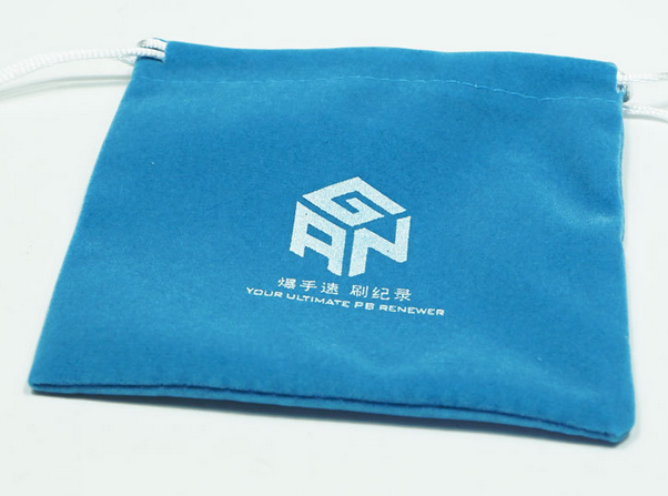 Gan Blue pouch/bag speedcubing cube bag speedcubing.org