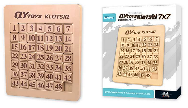 QiYi magnetic 48 puzzle (7x7 Klotski) UK STOCK | speedcubing.org