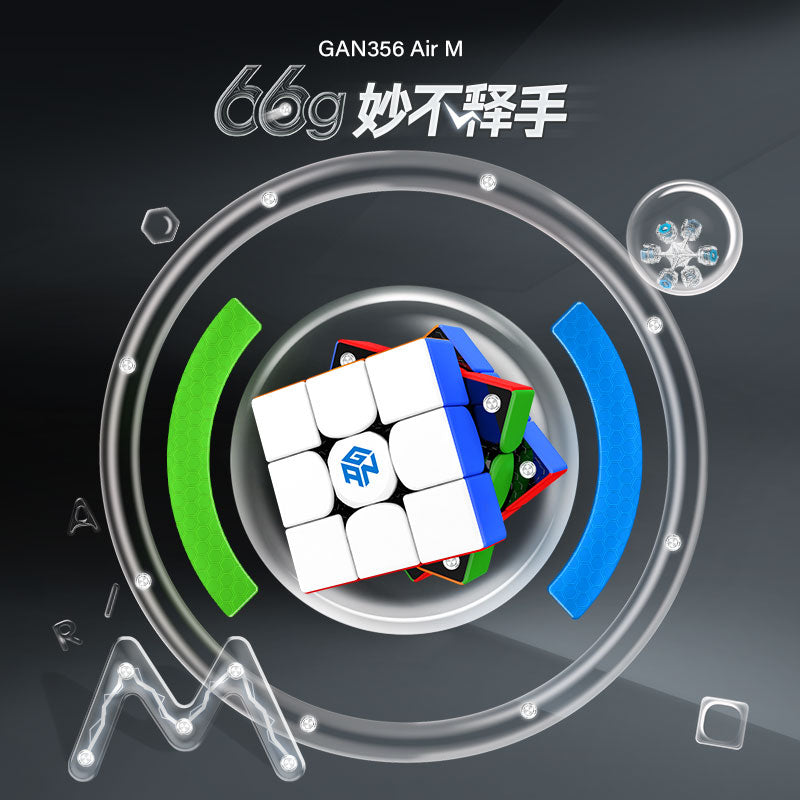 Gan 356 Air M-3x3x3-speedcubing.org | UK cube store