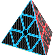 MoYu Meilong pyraminx Carbon-fibre speedcube UK STOCK |speedcubing.org