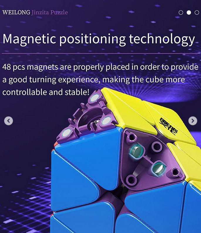 MoYu WeiLong Pyraminx magnetic puzzle toy UK STOCK | speedcubing.org