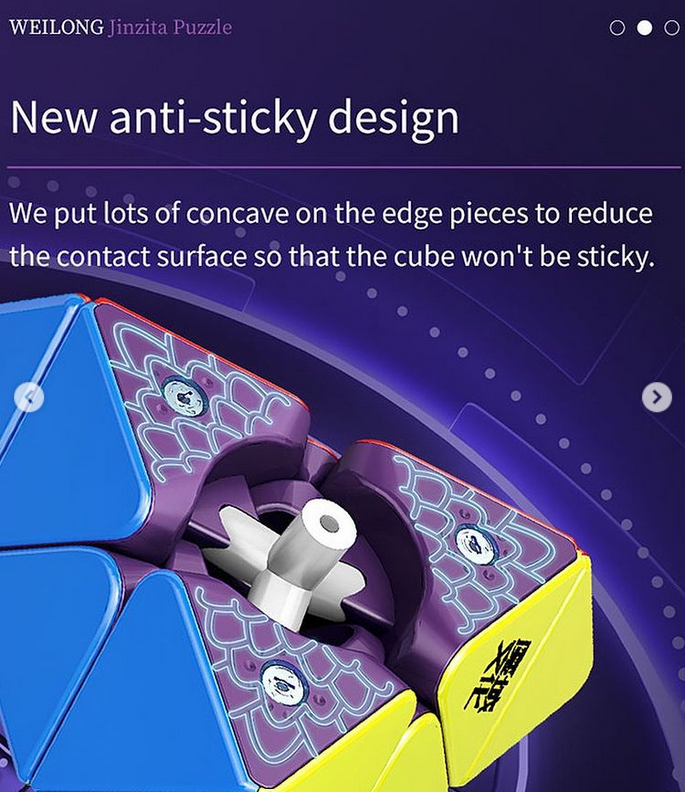 MoYu WeiLong Pyraminx magnetic puzzle toy UK STOCK | speedcubing.org